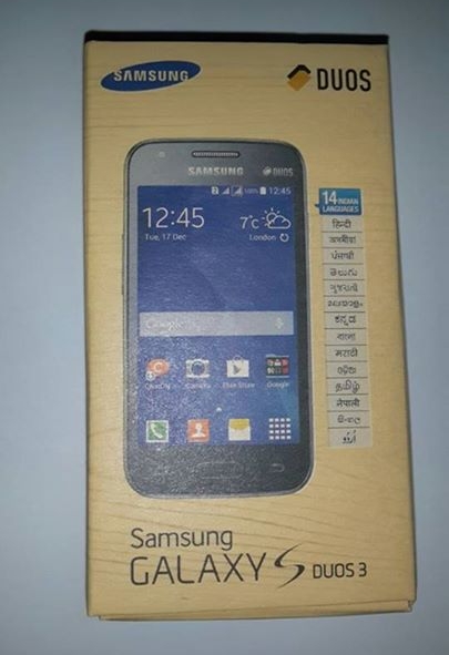 Galaxy S Duos 3 chạy Android KitKat lên kệ