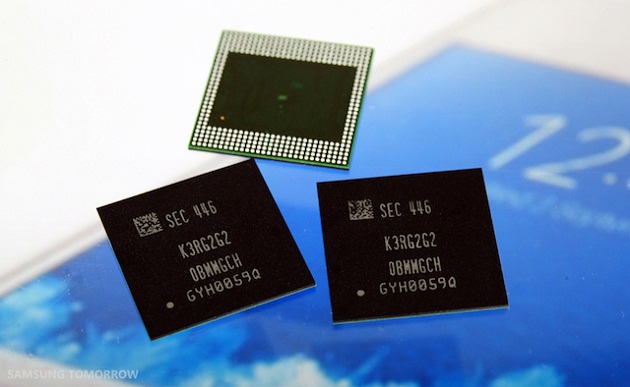 Samsung bắt đầu sản xuất RAM 8GB cho thiết bị di động