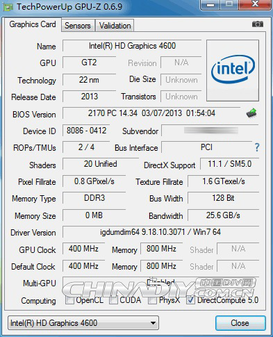 Ảnh chụp và benchmark chip Core i5 Haswell của Intel lộ diện