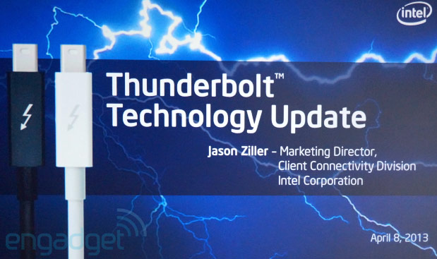 Intel công bố chuẩn Thunderbolt thế hệ mới