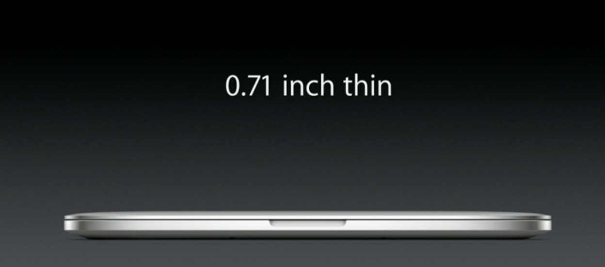MacBook Pro Retina 2013 mỏng nhẹ và mạnh hơn 