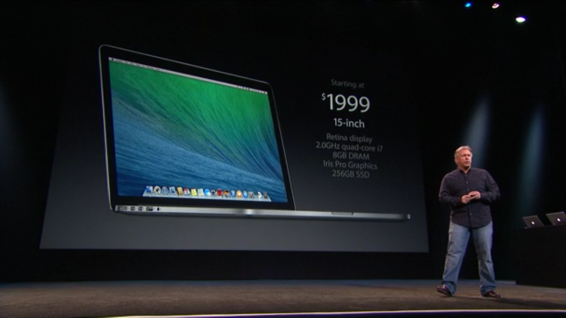 MacBook Pro Retina 2013 mỏng nhẹ và mạnh hơn 